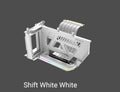 Antec Antec RGB Adjustable Shift PCI Vertical GPU Bracket PCI-E 4.0 Riser Cable white (190mm) for 4090  7900 XTX Cards. E-ATX