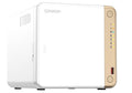 QNAP TS-462-4G 4-Bay desktop NAS, Intel® Celeron® N4505 dual-core, 4 GB DDR4 onboard not expandable, 4 x 3.5"/2.5" SATA 6Gb/s drive bays, 2 x M.2 2280