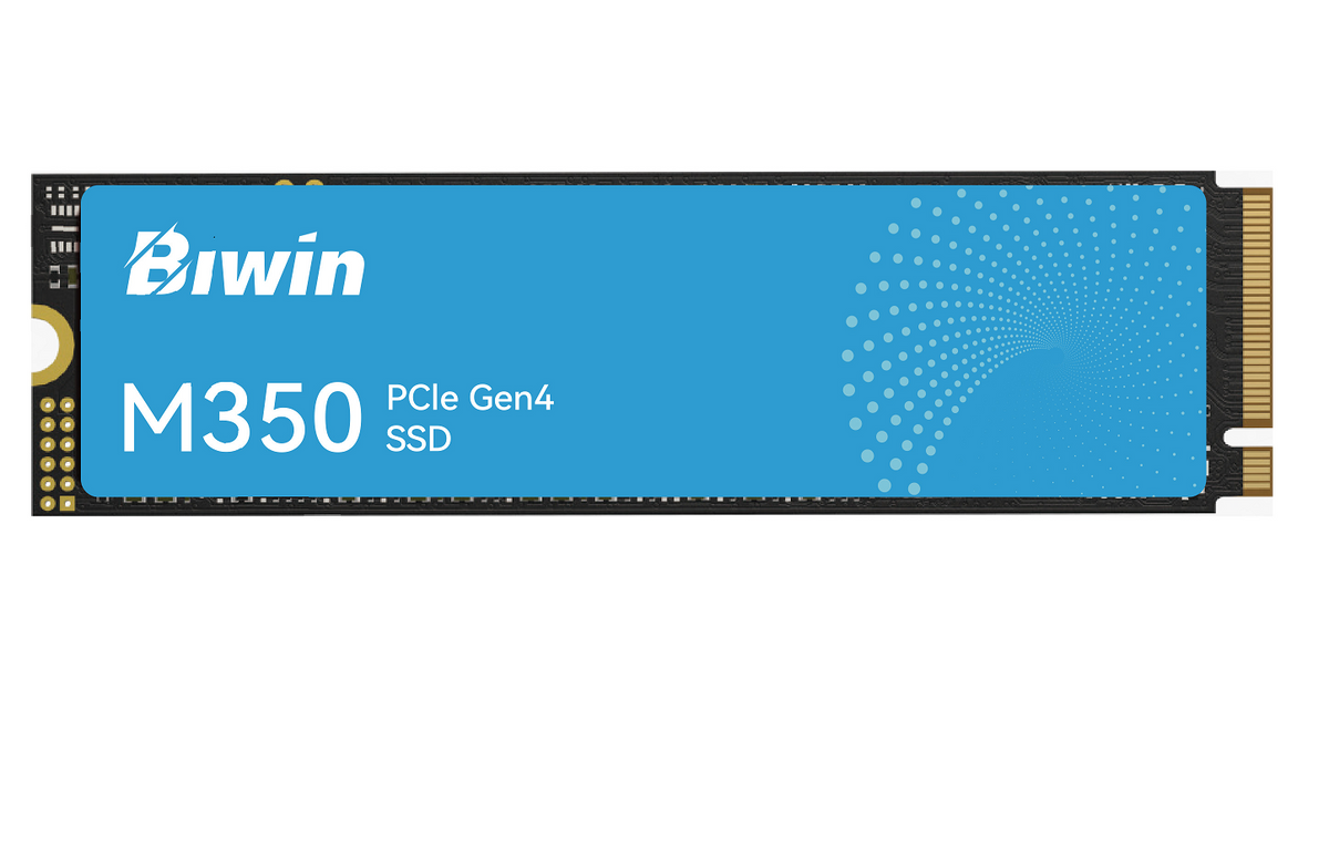 BIWIN M350-4TB SSD M.2 NVMe PCIe4.0 Read speed 6000 MB/s Write speed 5000 MB/s BM350NN04TB-RGX - 5 Year Warranty