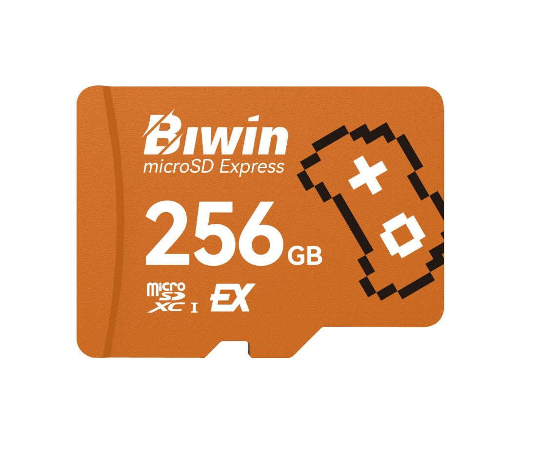 BIWIN BIWIN ME300-256G microSD Express Read  Write Speed up to 900 MB/s  700 MB/s BAME300256G-RGX