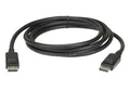 Aten Aten 2m DisplayPort Cable, supports up to 3840 x 2160 @ 60Hz, 28 AWG copper wire construction for high-definition media 