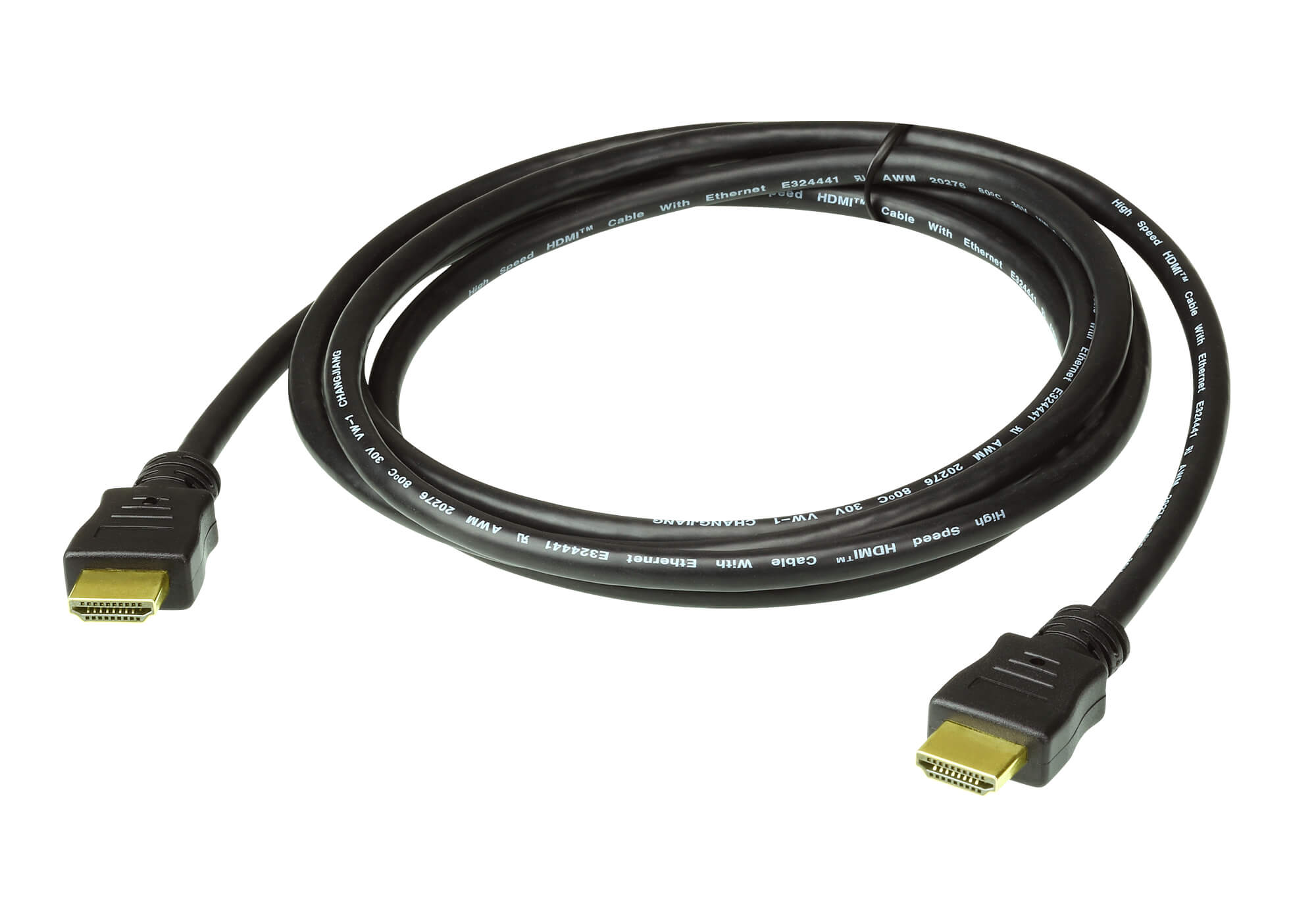 Aten Aten 15m High Speed HDMI Cable with Ethernet, supports up to 4096 x 2160 @ 30Hz, High quality tinned copper wire with Go