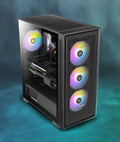 Antec Antec AX81 E-ATX, 1x 360mm Radiator Front, 4x ARGB 12CM Fans 3x Front  1x Rear included. RGB controller for six fans. M