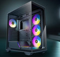 Antec Antec C3 ARGB Black ATX,  270 Degrees View, 4x ARGB PWM Fans control, USB-C, 36CM top, 24cm Front. Cable Management, GP