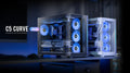 Antec Antec C5 Curve ARGB ATX mATX, Dual Chamber, 4x Perfromance PWM ARGB fans, 4mm TG, USB Type-C 3.2 Gen 2 x 1, Mid Tower W
