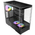 Antec C6 Curve ARGB, Mid Tower ATX case, tempered glass, 3 ARGB PWM fans, USB-C 10Gbps, GPU ≤450mm, CPU ≤180mm, 360mm radiator support