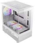 Antec Antec CX200M RGB Elite, mATX, 270 degrees view, USB 3.0 x 2, Audio I/O Bottom. Mesh front and bottom. Clear Glass View,