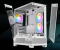 Antec Antec CX700 ARGB White, ATX, USB Type-C 3.2 Gen 2, Tool Free Panels, Vertical Cooling, 3x 120mm PWM ARGB Fans, Heat dis