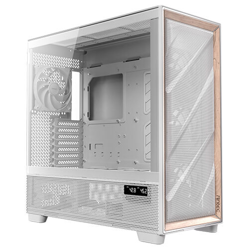Antec Antec FLUX PRO, E-ATX Premium Birch, Iunity Temperature Display. CPU and GPU LED Display, 6x High Performance Fans, ARG