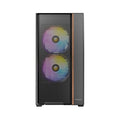 Antec Antec Flux Rear ATX Micro-ATX ITX, TG side, 7 slots, 1x3.5”,2x2.5”, 5 fans incl ARGB, 360mm rad, GPU≤400mm, Mid Tower c