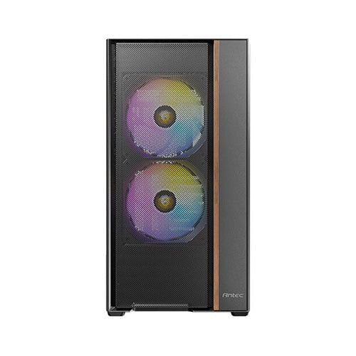 Antec Antec Flux Rear ATX Micro-ATX ITX, TG side, 7 slots, 1x3.5”,2x2.5”, 5 fans incl ARGB, 360mm rad, GPU≤400mm, Mid Tower c