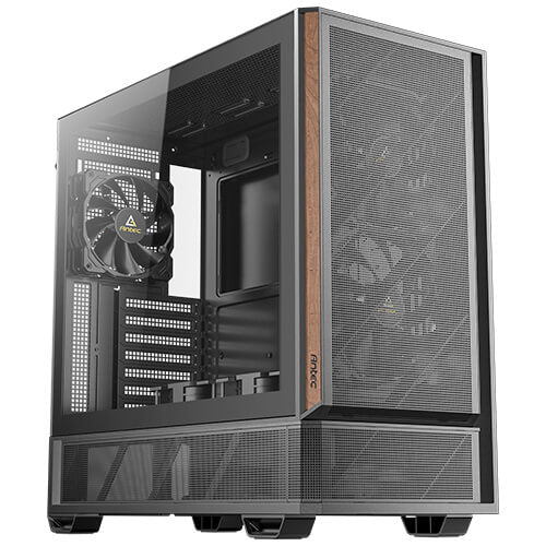 Antec Antec P30 Air 478×222×465 mm, Steel+Plastic+Wood, ATX/mATX/ITX, 4mm TG, 2xUSB3.0, Type-C, 7 slots, 2/1×3.5"/2.5", fans 