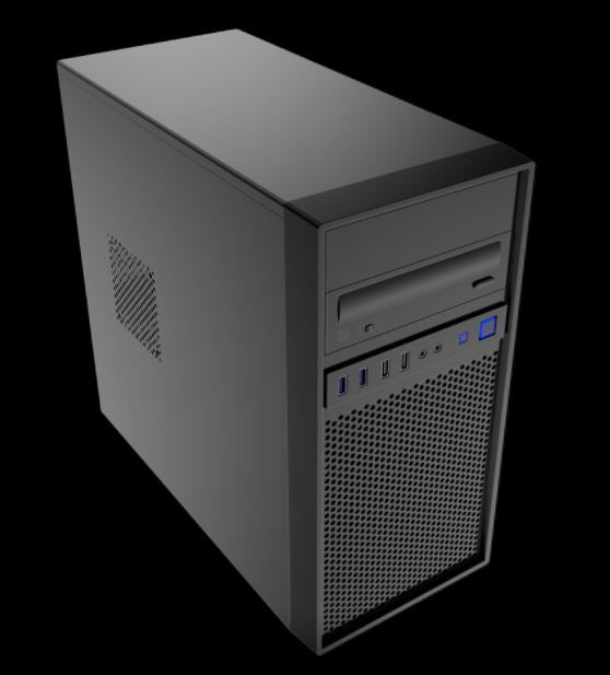Aywun Aywun 307 Business  Office mATX with 500w PSU. 1x 5.25" External, 24PIN ATX, 8PIN EPS, 2x USB3 +2x USB2 Front HD Audio.