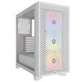 Corsair Corsair 3000D RGB AIRFLOW Mid-Tower PC Case - White, ATX, 360 GPU, 170 CPU cooler, 220 PSU, 3x AR120 RGB, 2x USB-A Ge