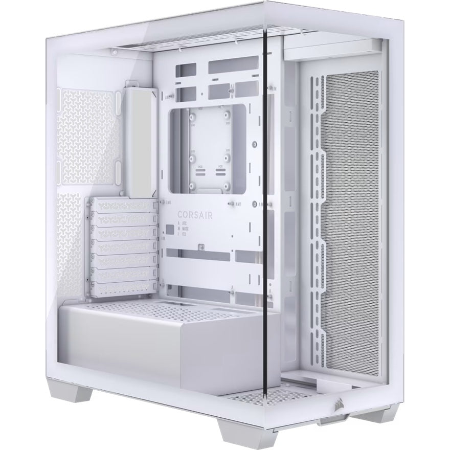 Corsair Corsair 3500X Mid-Tower PC Case - White, Steel, Tempered Glass, ATX/E-ATX, 7 Slots, 425mm GPU, 170mm CPU, 2yr wty