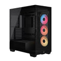 Corsair Corsair 3500X RS-R ARGB Mid-Tower PC Case - Black, ARGB, ATX/E-ATX, Tempered Glass, 425mm GPU, 170mm CPU, 360mm radia
