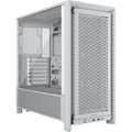 Corsair Corsair FRAME 4000D RS Modular Mid-Tower PC Case - White, ATX, 430mm GPU, 170mm CPU cooler, 360mm rad, 1x USB-C 3.2 G
