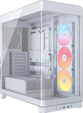 Corsair Corsair FRAME 4500X RS-R ARGB Panoramic Glass Mid-Tower PC Case White: 460mm GPU, 185mm CPU cooler, ARGB, USB 3.1, E-
