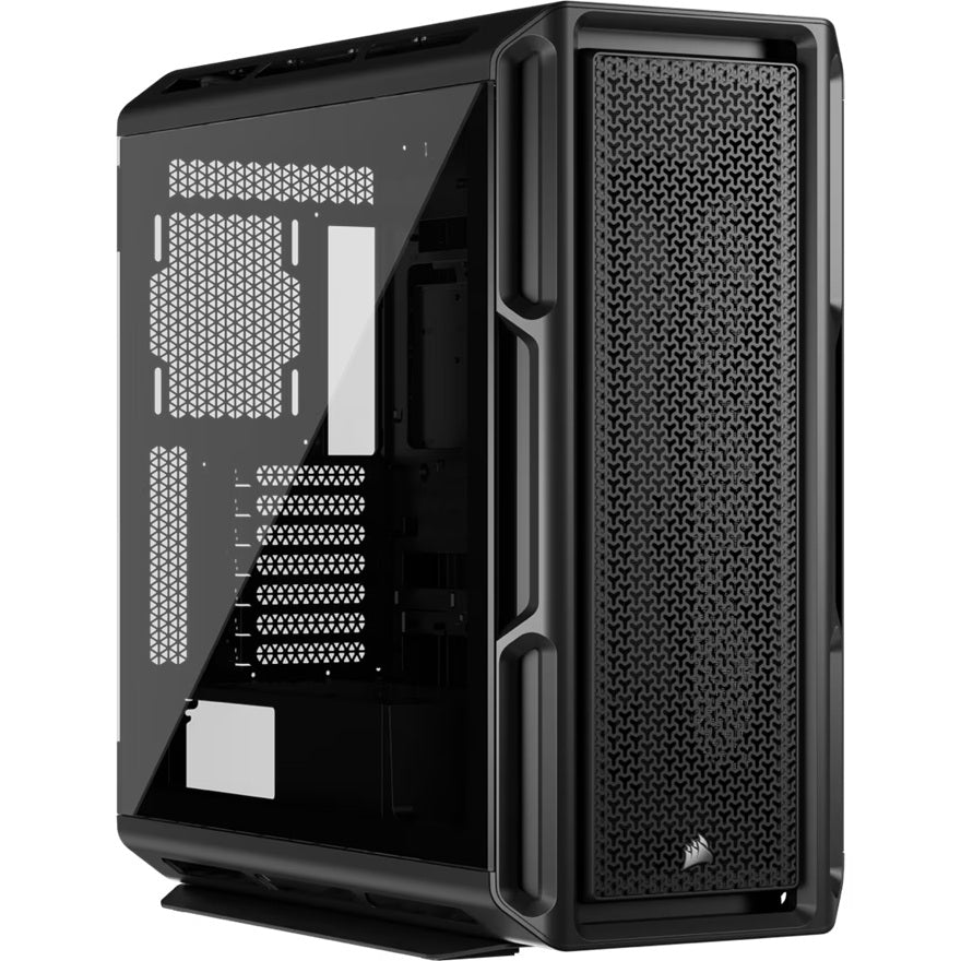 Corsair Corsair 5000T Mid-Tower High-Performance PC Case - Black, ATX, 450mm GPU, 250mm PSU, 170mm CPU cooler, 360mm rad, 1x 