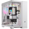 Corsair Corsair 6500X Tempered Glass ATX Mid-Tower, Dual Chamber, Cable Management, White Case(LS)