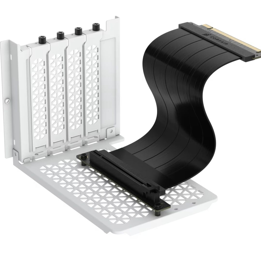 Corsair Corsair 6500 Series Vertical GPU Mount Kit - WHITE  *Compatible with CORSAIR 6500 Series cases only(LS)