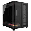 Corsair Corsair AIR 5400 RS-R ARGB Mid-Tower ATX Case - Black, Triple-Chamber, 360mm Rad Support, Glass Panels, USB-C, ATX/E-