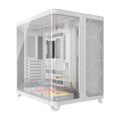 Corsair Corsair AIR 5400 RS-R ARGB Mid-Tower ATX Case - White, Triple-Chamber, 360mm Rad Support, Glass Panels, USB-C, ATX/E-