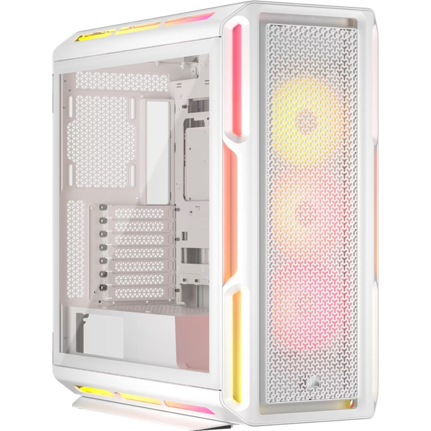 Corsair Corsair iCUE LINK 5000T LX RGB Mid-Tower High-Performance PC Case - White, ATX, 450mm GPU, 170mm CPUcooler, 360mm rad