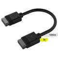 Corsair Corsair iCUE LINK Cable, 2x 100mm with Straight connectors, Black