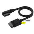 Corsair Corsairi CUE LINK Cable, 2x 200mm with Straight/Slim 90° connectors, Black