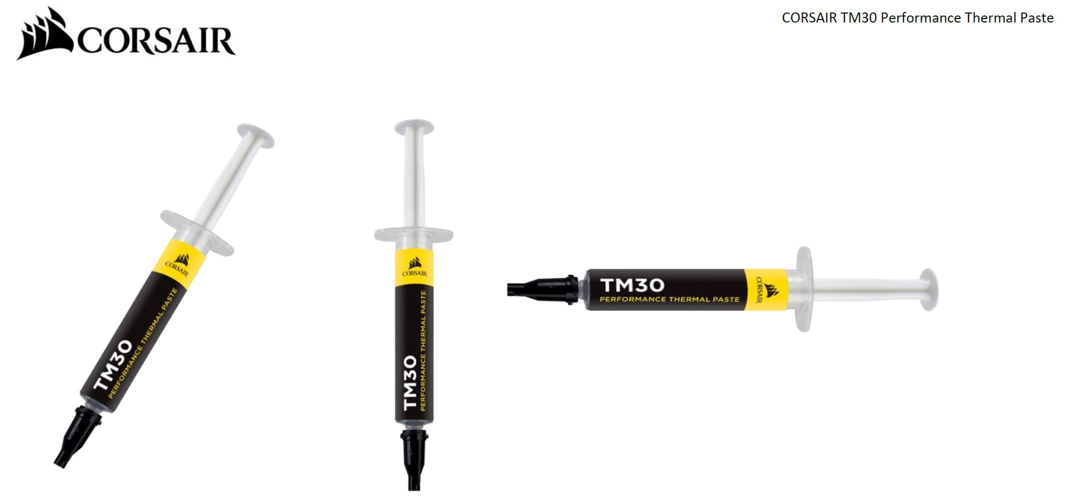 Corsair Corsair TM30 Performance Thermal Grease Paste 3g. 12 Months Warranty.