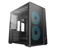 DeepCool CG590 MESH 2F Mid Tower ATX Case, 2 Pre-installed Fan, USB3.0 x2,Gen2 Type-C x1,HD Audio x1