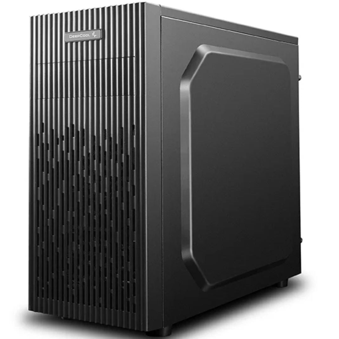 DEEPCOOL DeepCool MATREXX 30 Full Tempered Glass Side Panel M-ATX Case, 1x 120mm Black Fan, Graphics Card Up To 250mm