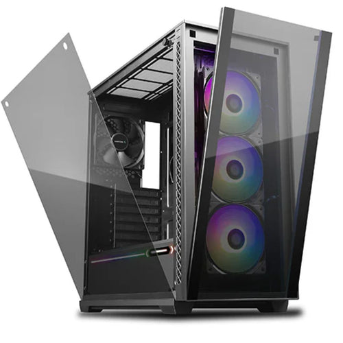 DEEPCOOL (ex-demo)DeepCool MATREXX 70 ADD-RGB 3F Full Sized Tempered Glass ARGB Case, 3 Preinstalled ARGB Fans