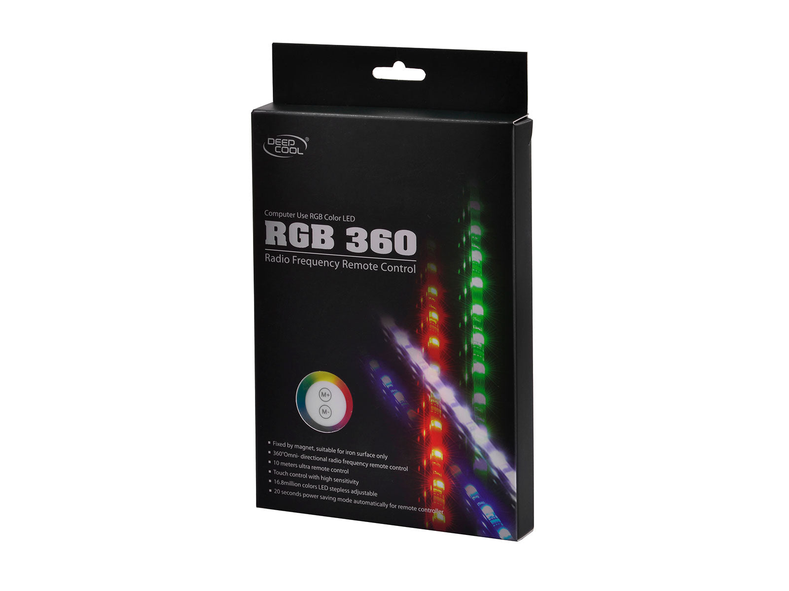 DEEPCOOL Deepcool RGB Colour LED 360 Strip Lighting Kit (Magnetic), 16.8 Million Colours, Omni Radio(EOL)
