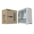 Gigabyte (LS) GIGABYTE C102 GLASS ICE Mid Tower case, 450x 210x 450 mm, White, 5 Expansion slots, 2x 3.5" Drive Support, 2 + 