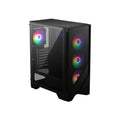 MSI MAG FORGE 120A AIRFLOW ATX Case, 2x USB 3.2, 1x Mic-in / Audio-out, 1x LED, 3x 2.5", 2x 2.5"/3.5", ATX / Micro-ATX / Mini-ITX