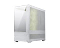 SI MAG PANO M110R - White, Mini Tower, 270° Panoramic Glass, Micro-ATX/Mini-ITX, 3x ARGB Fans, 360mm Radiator, 410mm GPU, USB-C, 5 Expansion Slots.