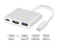 8ware 8Ware USB Type-C to HDMI Adapter Cable with Type-C Charging Port - Up to 60W