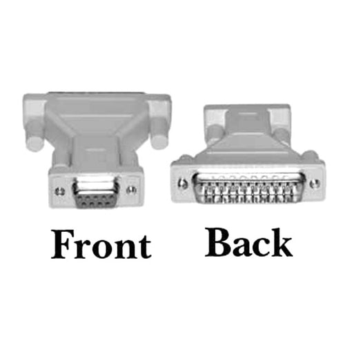 8ware 8Ware D-SUB DB 25-pin to DB 9-pin Male to Female Adapter no cable