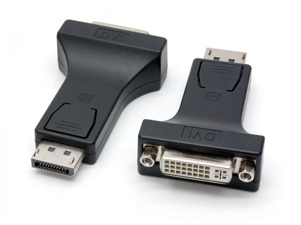 8ware 8Ware DisplayPort DP to DVI Adapter Converter 20-pin to DVI 24+1-pin Male to Female for TV PC Monitor