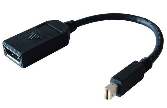8ware 8ware Mini DisplayPort DP to DisplayPort DP Adapter Converter - 20 pins Male to Female Nickle Plated RoHS