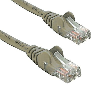8ware 8ware CAT5e Cable 50cm / 0.5m - Grey Color Premium RJ45 Ethernet Network LAN UTP Patch Cord 26AWG CU Jacket