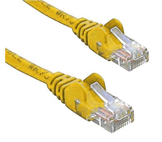 8ware 8ware CAT5e Cable 3m - Yellow Color Premium RJ45 Ethernet Network LAN UTP Patch Cord 26AWG CU Jacket