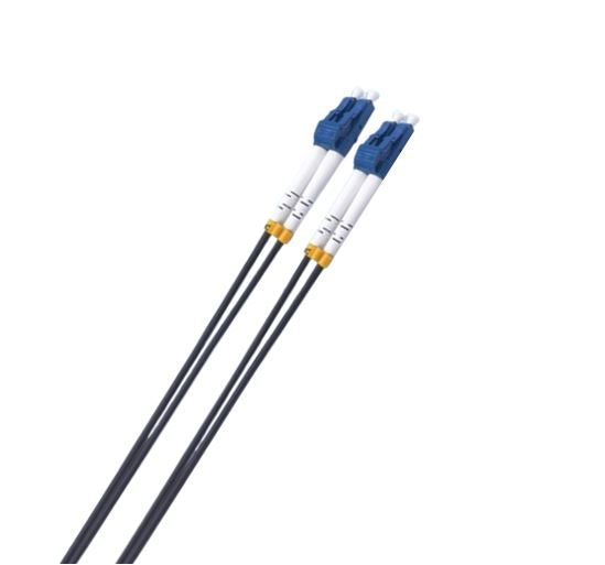 8ware 8ware 1.5m LC-LC OS2 Single Mode Dual-Core Fibre / Fiber Optic Cable UPC Duplex Armoured Low Smoke Zero Halogen (LSZH) 