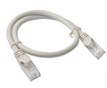 8Ware CAT6 Cable 0.25m - Grey Premium RJ45 Ethernet Network LAN UTP Patch Cord 26AWG CU Jacket