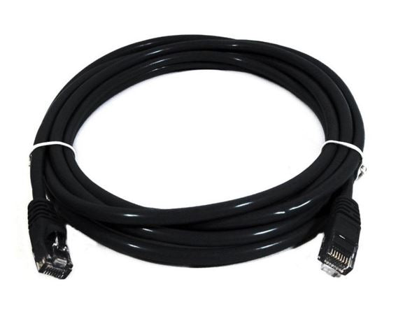 8Ware CAT6 Cable 0.5m - Black Premium RJ45 Ethernet Network LAN UTP Patch Cord 26AWG CU Jacket