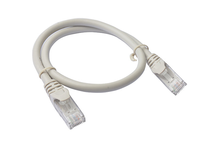 8ware 8Ware CAT6A Cable 0.25m (25cm) - Grey Color RJ45 Ethernet Network LAN UTP Patch Cord Snagless