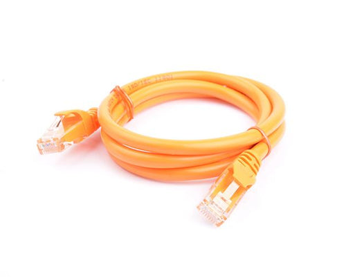 8ware 8Ware CAT6A Cable 1.5m - Orange Color RJ45 Ethernet Network LAN UTP Patch Cord Snagless