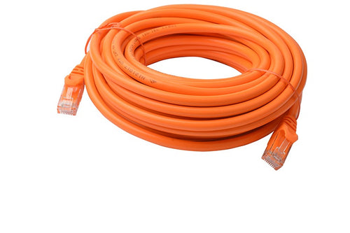 8ware 8Ware CAT6A Cable 10m - Orange Color RJ45 Ethernet Network LAN UTP Patch Cord Snagless